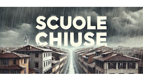 Scuole chiuse nella giornata di venerdi 25 ottobre