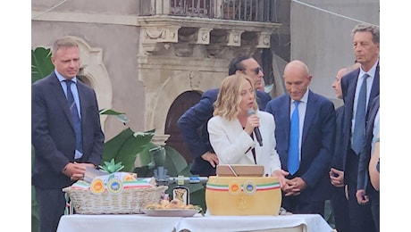 Meloni inaugura il G7 Agricoltura a Siracusa: “Made in Italy a quota 70 miliardi”