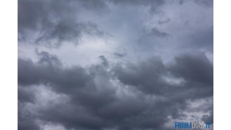 Forti temporali in arrivo sul Friuli, scatta una nuova allerta meteo