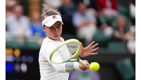 Wimbledon 2024, Krejcikova batte Rybakina: sfiderà Paolini in finale