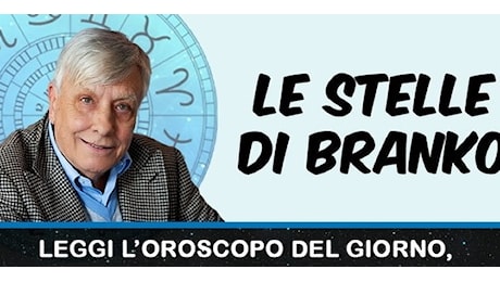 Oroscopo, le stelle di Branko di lunedì 30 settembre | Tutti i segni