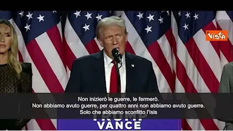 Trump: Non inizierò le guerre, le fermerò