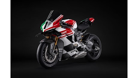 Ducati Panigale V4 Tricolore: omaggio al made in Italy