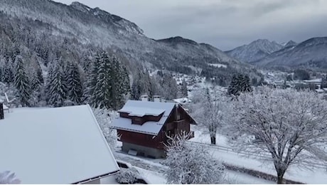 Sarà un bianco Natale sulle Alpi friulane. Dopo la neve in arrivo il grande freddo