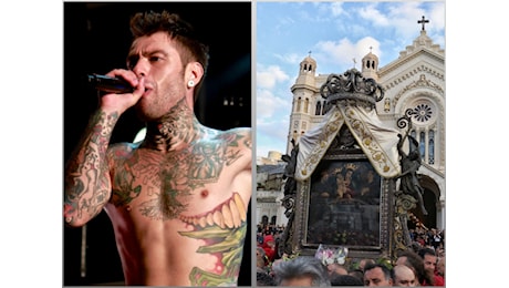 Reggio Calabria, polemiche per il concerto di Fedez: “Non adatto ai festeggiamenti mariani”