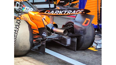 F1 - F1, McLaren: distribuzione centrale del carico. Beam wing a singolo elemento