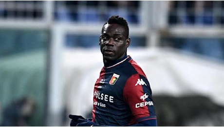 Genoa, Balotelli scalpita per l'Empoli: brama il primo gol stagionale nello scontro diretto