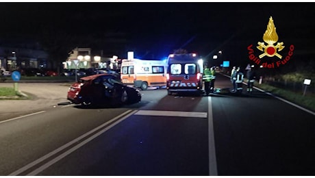 Tragico schianto nella notte a Soliera, morta una 35enne. FOTO&VIDEO