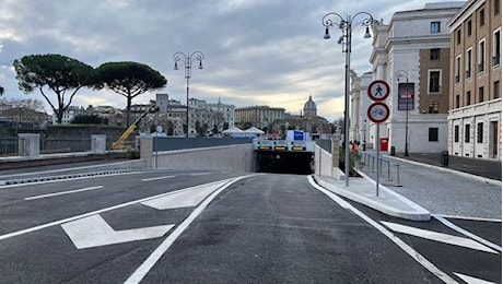 Giubileo, Anas: ultimati i lavori di Piazza Pia e del prolungamento del sottopasso Lungotevere in Sassia