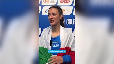 Nadia Battocletti oro agli Europei su strada in Belgio: «Una bella giornata e la giusta tattica»