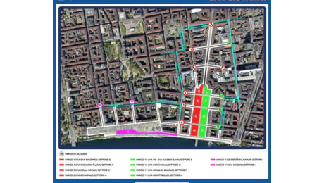 San Giovanni 'modifica' la viabilità in centro: tutte le strade chiuse