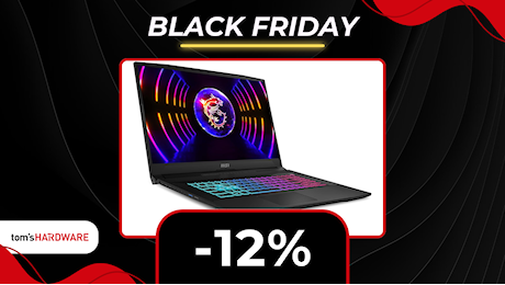 Sconto SHOCK per il Black Friday: MSI Katana 15 a un prezzo ridotto del 12%! (-999€)