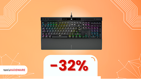 Ottima tastiera Corsair K70 PRO RGB: CHE PREZZO! Su Amazon risparmi il 32%