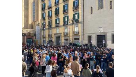 'Liberiamo Napoli', in centinaia in piazza contro la violenza