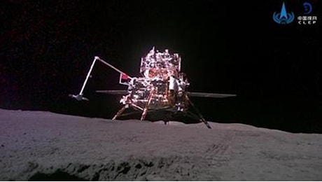 Un altro record: la capsula cinese è rientrata con i campioni del lato nascosto della Luna