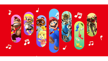 Nintendo Music è la nuova app per Android e iOS con le colonne sonore Nintendo