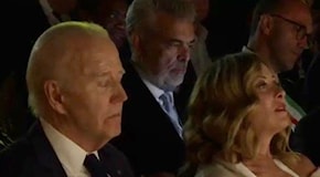 G7, Bocelli canta 'Nessun dorma': colpo di sonno per Biden - Video