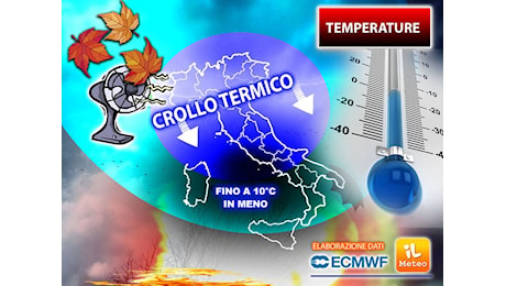 Meteo: Fresco autunnale, temperature minime in calo fino 10°C in pianura