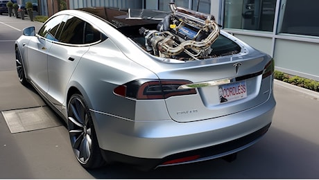Installa il motore diesel sulla Tesla per aumentare l'autonomia, 5600 km senza soste