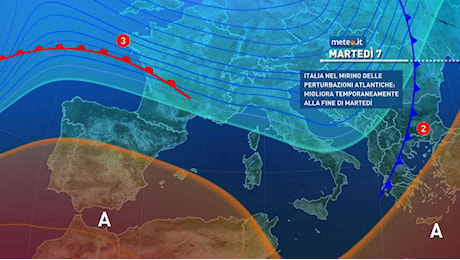 Meteo, dal 7 gennaio via vai di perturbazioni: le previsioni