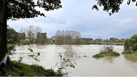 Da Isola Dovarese la piena che preoccupa e regala straordinari scenari