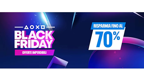 Il Black Friday fa tappa da PlayStation Store: sconti fino al 70%