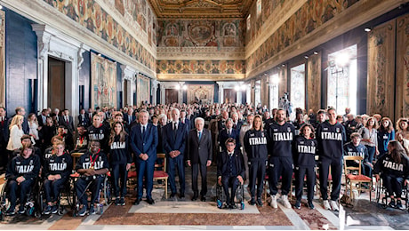 Olimpiadi, riconsegna della bandiera: Orro, Oppo e Maggetti in Quirinale