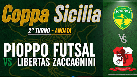 Il Pioppo Futsal torna in campo per il secondo turno di Coppa Sicilia, attesa la Libertas Zaccagnini