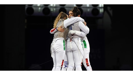 Olimpiadi, azzurre con l'argento vivo nel fioretto, oro agli Usa