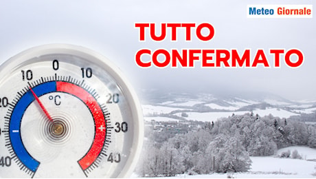 Meteo a 15 giorni: dall’Atlantico al FREDDO, NEVE a bassa quota