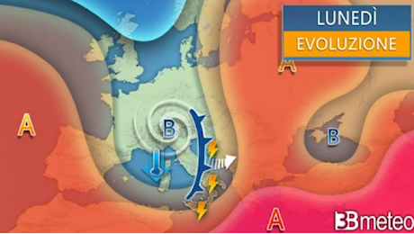 Meteo lunedì, Italia tra maltempo e aperture