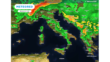 Il meteo in Italia questo fine settimana: ci saranno temporali e tornerà la neve a bassa quota in queste regioni