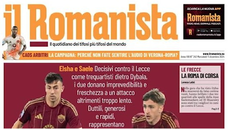 La Roma riscopre El Shaarawy e Saelemaekers. Il Romanista: Cambio di passo