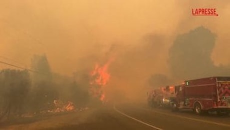 California, incendi nel nord: oltre 3mila evacuati