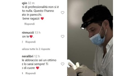 Marco Antonio Procopio torna su Instagram. E le pazienti lo difendono: Sei un ottimo dottore