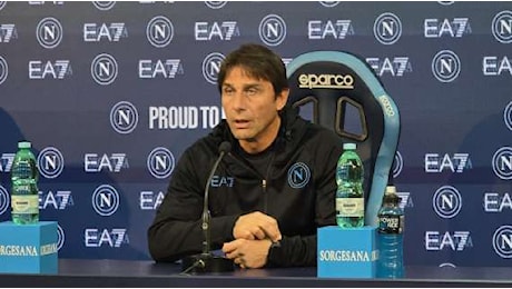 Conte in conferenza: Neres da monito, chi sta meglio gioca! Ci sono rischi da correre, ma fa parte del processo