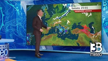 Previsioni meteo video di sabato 14 dicembre sull'Italia