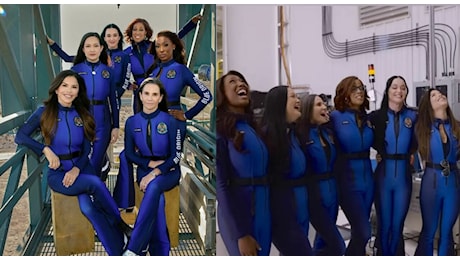 Blue Origin, oggi il lancio delle 6 donne nello spazio. Da Katy Perry a Lauren Sanchez: «Siamo pronte». Il costo (record) del biglietto, le tute glamour