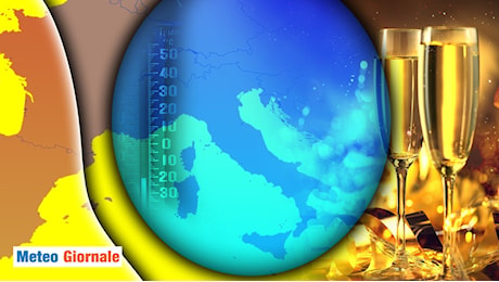 Meteo, brindisi di Capodanno: le Città più Fredde e più Calde