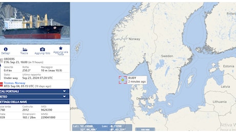 Nave russa carica di eplosivi arenata in Norvegia, cosa succede e dove si trova