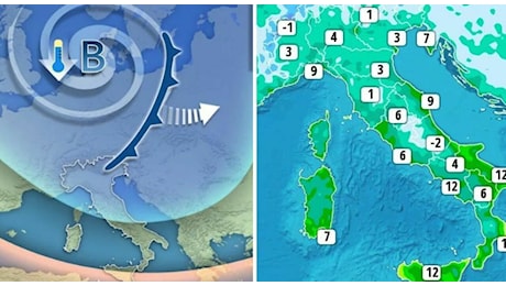 Meteo, dopo il weekend di sole (e freddo) arriva la tempesta perfetta: pioggia, crollo delle temperature e neve. Ecco quando