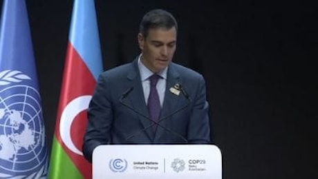 Cop29, Sanchez: il cambiamento climatico uccide, agire ora