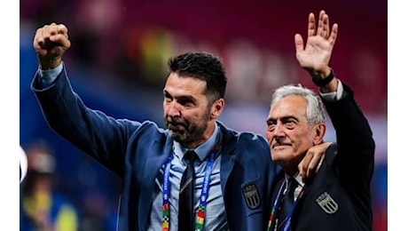 Italia, Buffon incontra Gravina: Felice di continuare in Nazionale