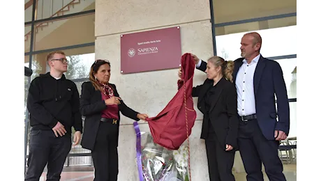 Ilaria Sula, l'Università La Sapienza le dedica un nuovo spazio studio per gli studenti