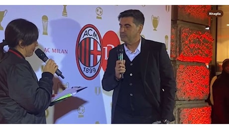 VIDEO – Fonseca: “Milan squadra universale, all’estero si percepisce di più” | PM