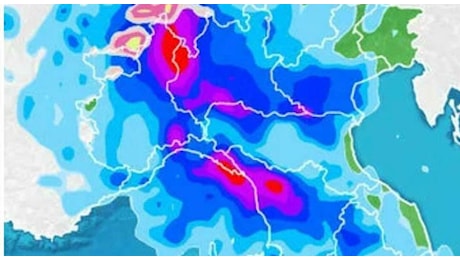 Temporali violenti e pioggia attesi anche in pianura: scatta l'allerta maltempo per i corsi d'acqua in Veneto e Friuli VG