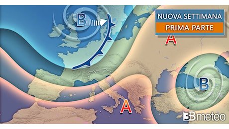 Meteo. Perturbazione in transito tra martedì e mercoledì con nuove piogge. Tutti i dettagli