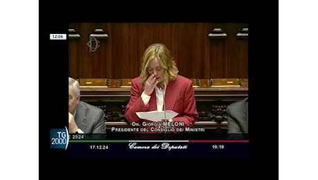 Meloni al Senato. Vigilia di Consiglio Europeo