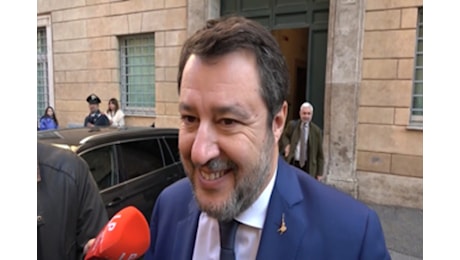 Salvini: Viminale nel 2025? siamo nelle mani del buon Dio