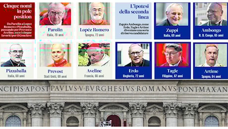Conclave, i papabili: Parolin in testa, ma i favoriti sono cinque. Cresce la seconda linea: da Prevost ad Aveline, tutti i nomi